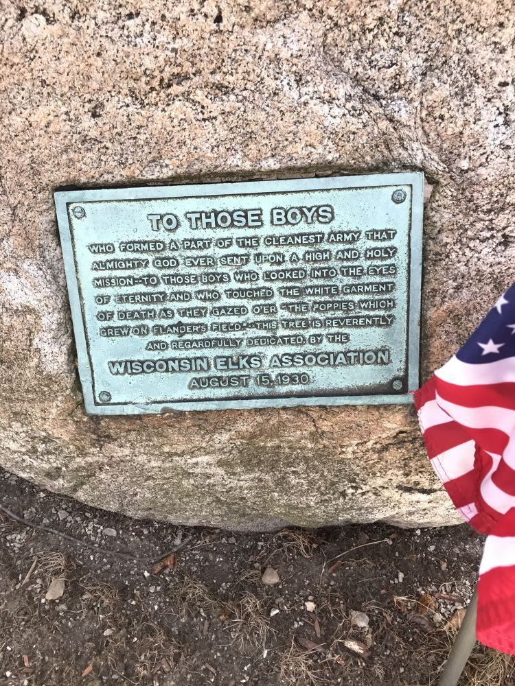 To those Boys, Racine, Wisconsin