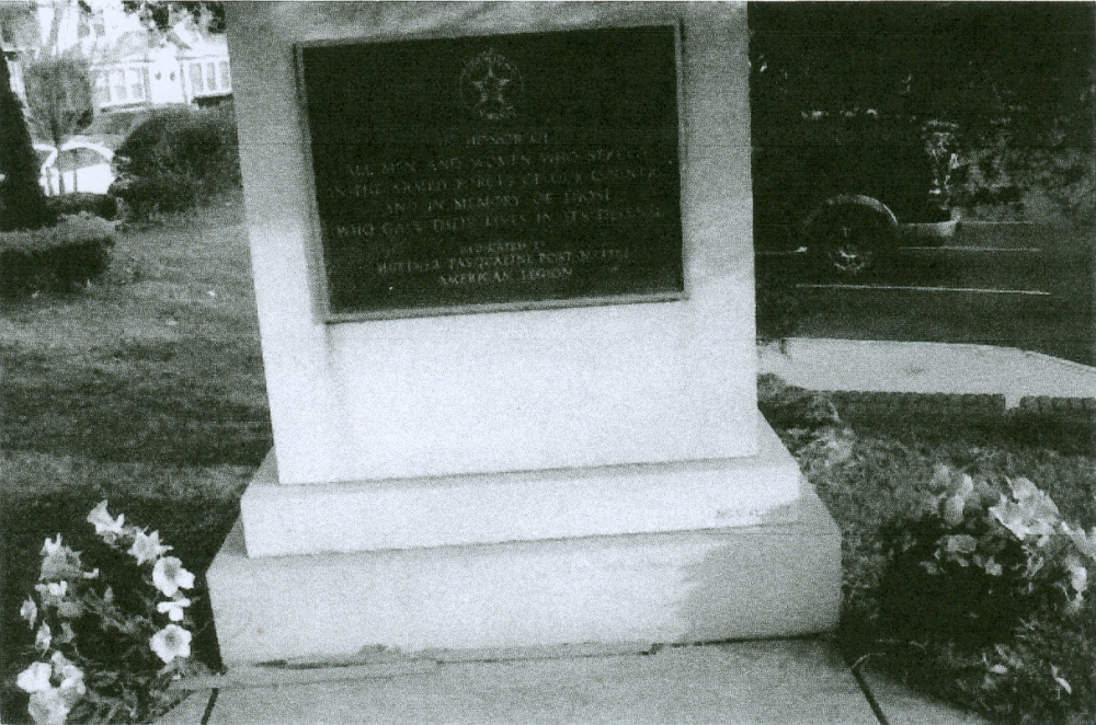 Banks Grounds War Memorial