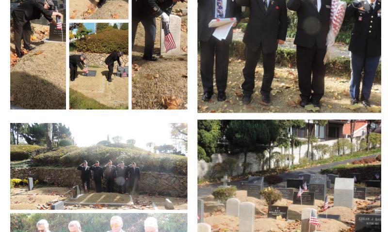 Col. Lewis L. Millet Post 38 visits Seoul Foreigners’ Cemetery