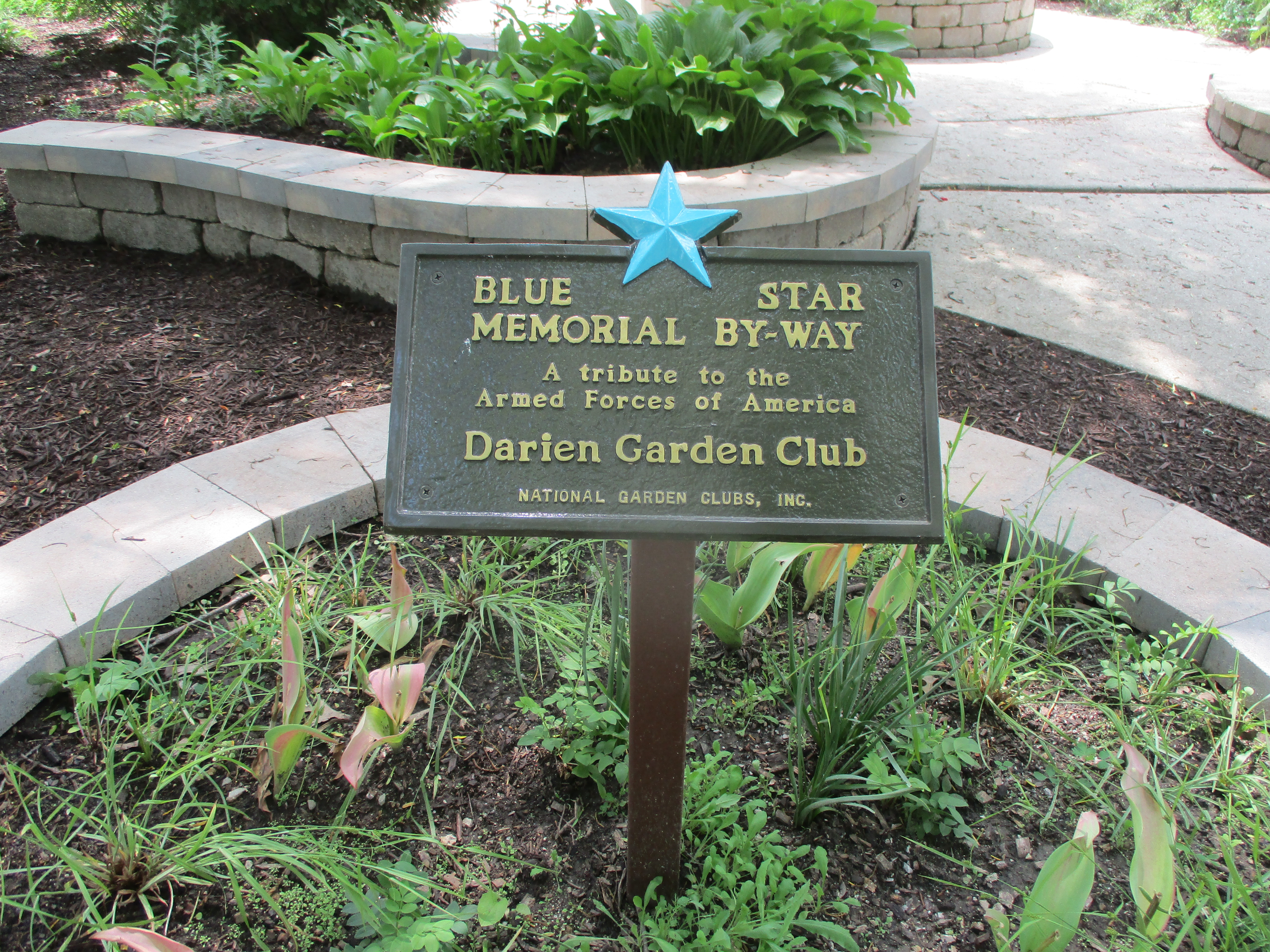 Darien Blue Star Memorial By-Way