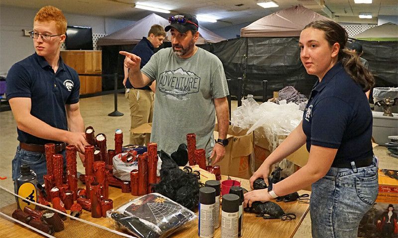 West Virginia post’s haunted house opens up its facility to younger members of community