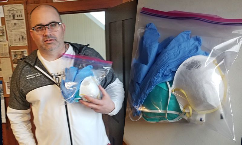 Delivering medical supplies part of 'what we're here for'