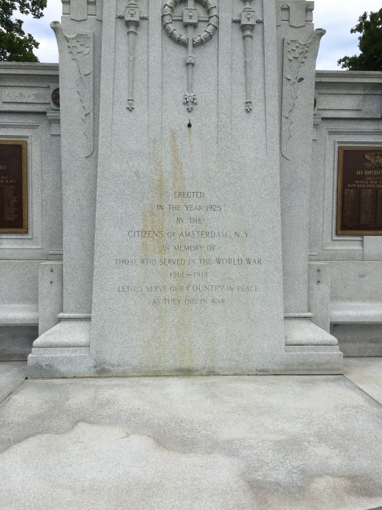Amsterdam, NY Veterans Memorial