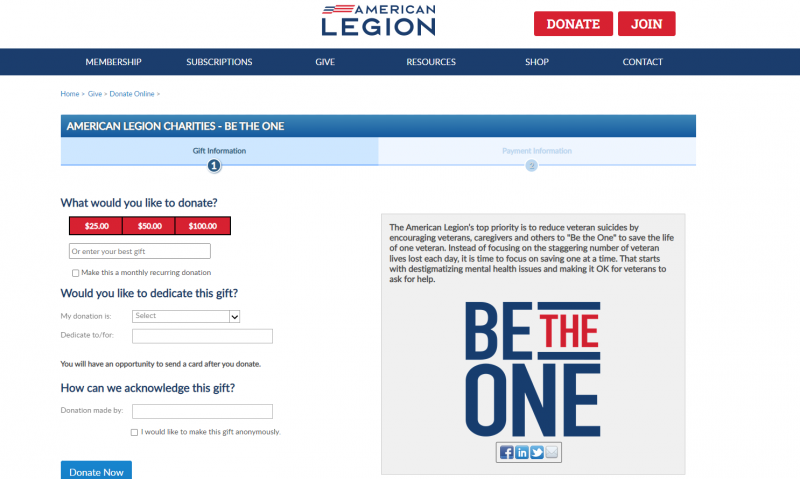 Another way to support ‘Be the One’