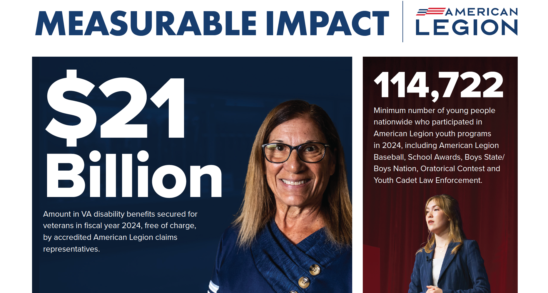 Legion’s impact visible in online report