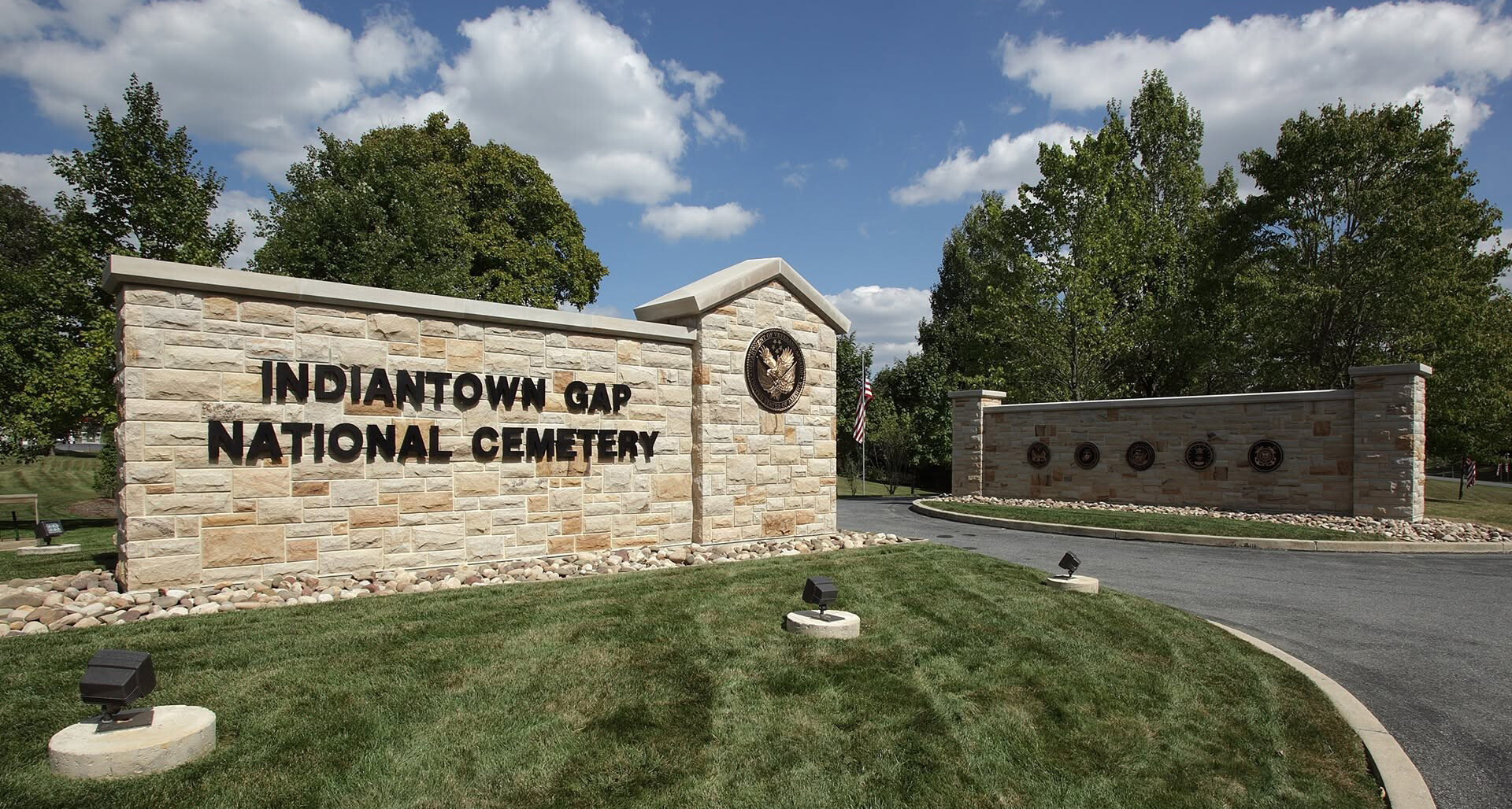 Indiantown Gap National Cemetery is one of 16 national cemeteries that will honor Revolutionary War interred veterans. (NCA photo)