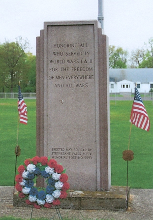 Stuyvesant Falls VFW Memorial