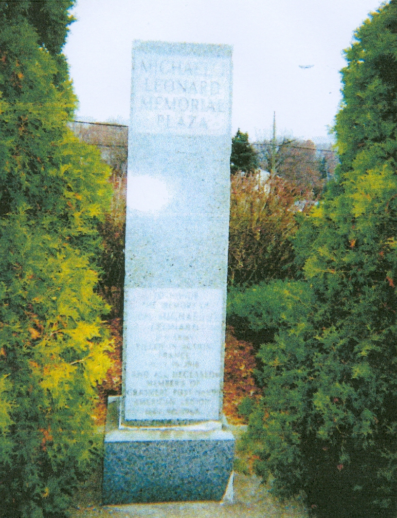 Cpl. Michael Leonard Memorial