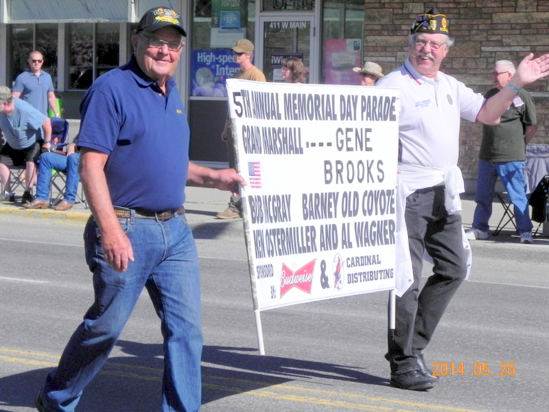 Memorial parade for all veterans