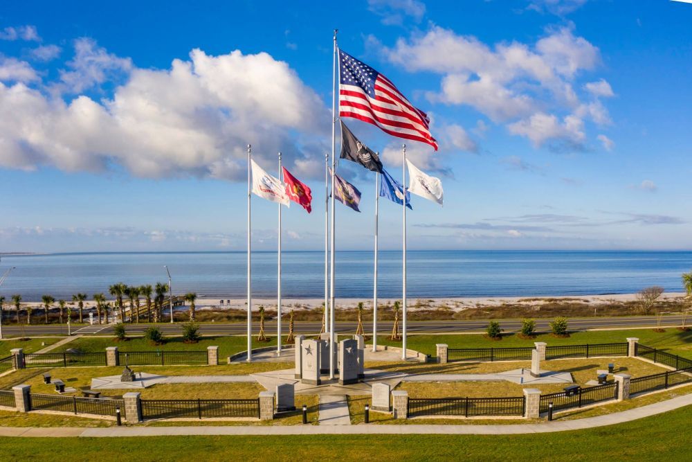 The Honor Walk, Veteran's Memorial Park, Port St. Joe, Florida