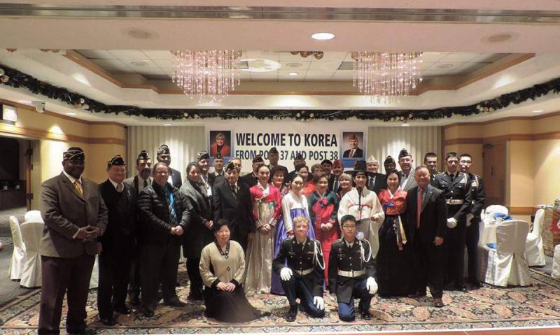 South Korea's welcome dinner for national commander and national Auxiliary president