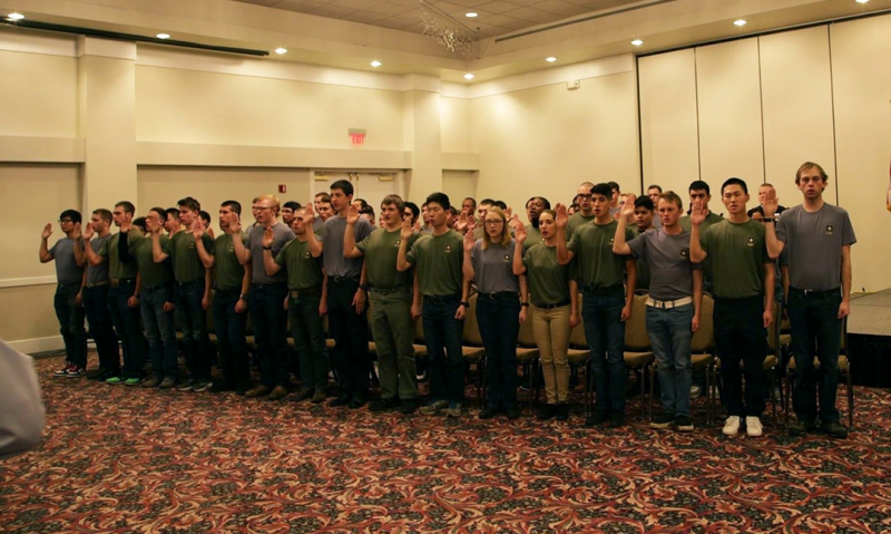Department Spotlight: Colorado helps host delayed entry ceremony