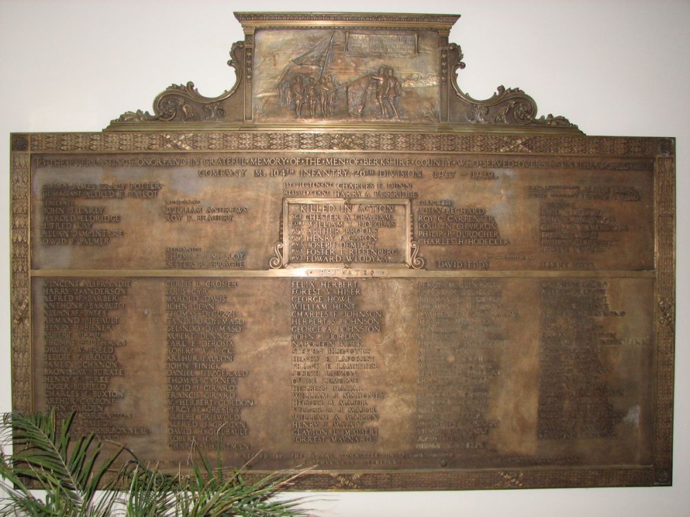 Company M 104th Infantry 26th Division 1917-1919