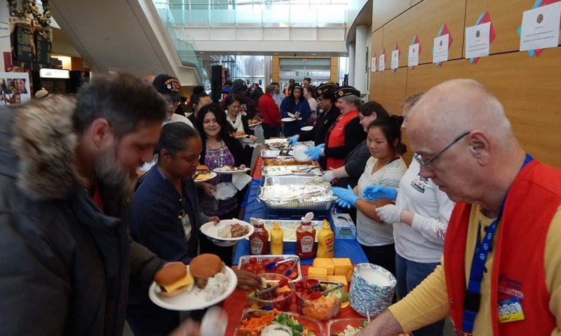 Alaska VA feeds veterans free meal with Legion support