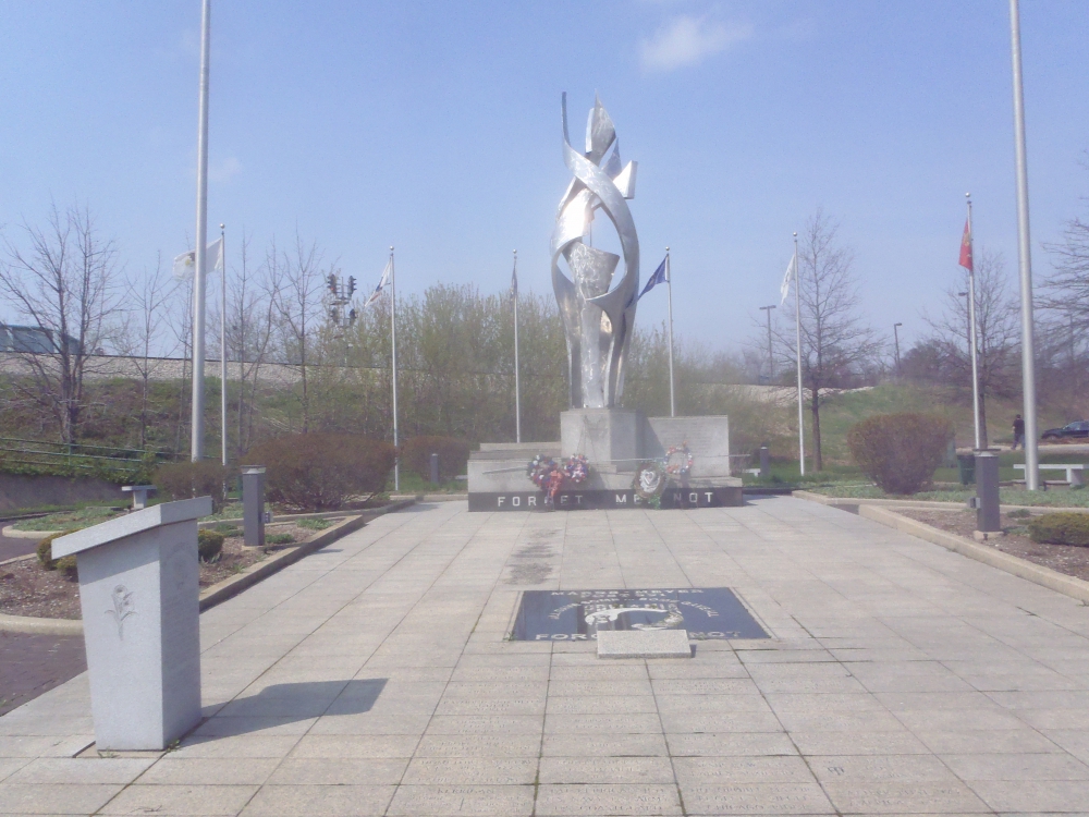 Veterans Memorial Park and the Eternal Flame Monument