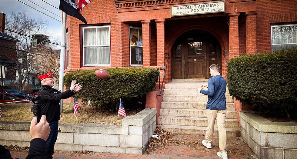 Legionnaire surprised with two tickets to Super Bowl