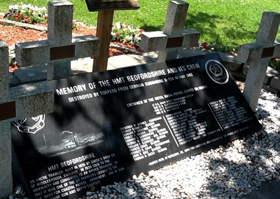 HMT Bedfordshire Memorial, Ocracoke