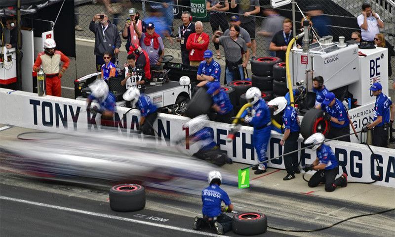 Kanaan fastest, Johnson 7th in final 500 practice