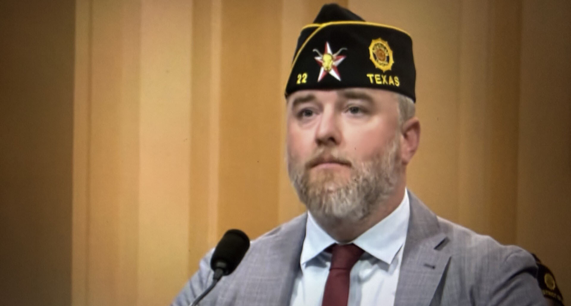 Legion testifies on access to burial benefits, disability ratings