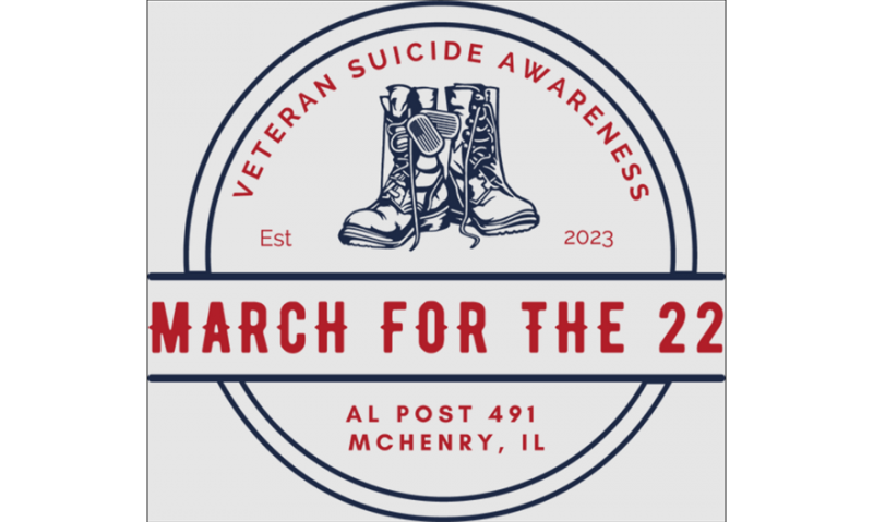Illinois Post 491 hosting ‘March for the 22’