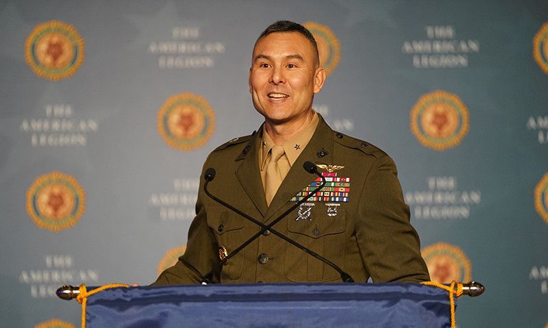 Brigadier General to Legion: ‘provide a spark’