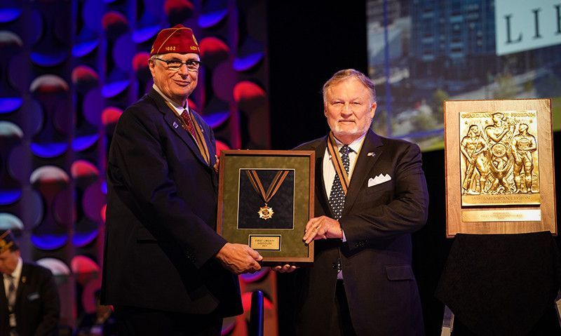 Defenders of the Constitution receive Legion’s highest award