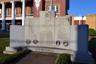 Clarke County War Memorial, Quitman, Mississippi