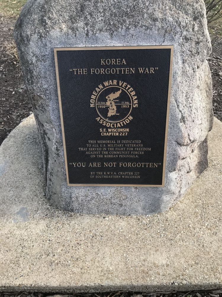 Korea "The Forgotten War", Pleasant Prairie, Wisconsin