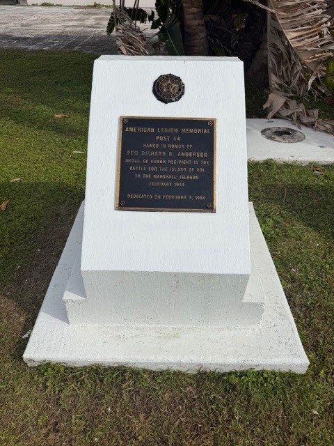 American Legion Memorial Post 44-PFC Richard B. Anderson.