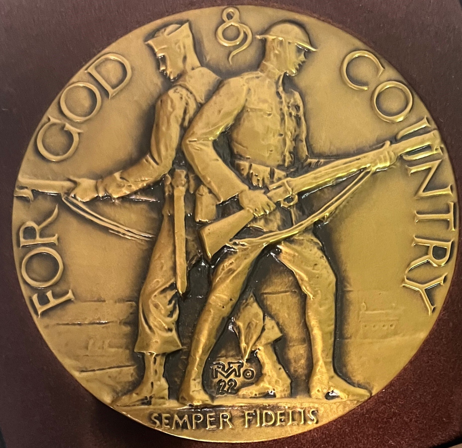An American Legion School Award. (Photo via American Legion National Library)