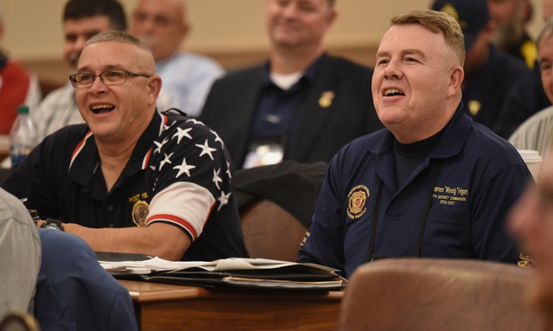 Legion College students enjoy Q&A session with national commander