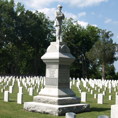 New Jersey Monument, New Bern National Cemetery, New Bern