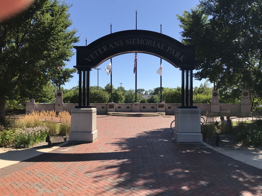 Veterans Memorial Park, Elgin, Illinois