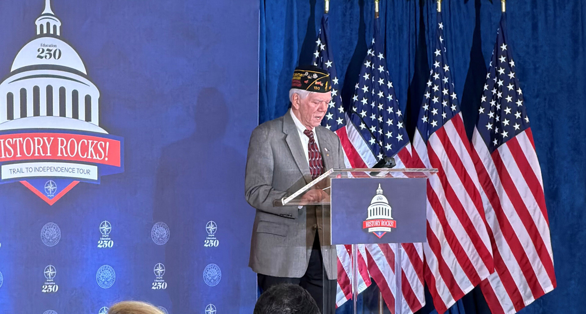 Legion participates in school tour to support America’s 250th birthday