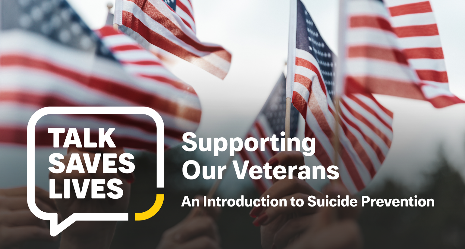 Register for Talk Saves Lives suicide prevention training