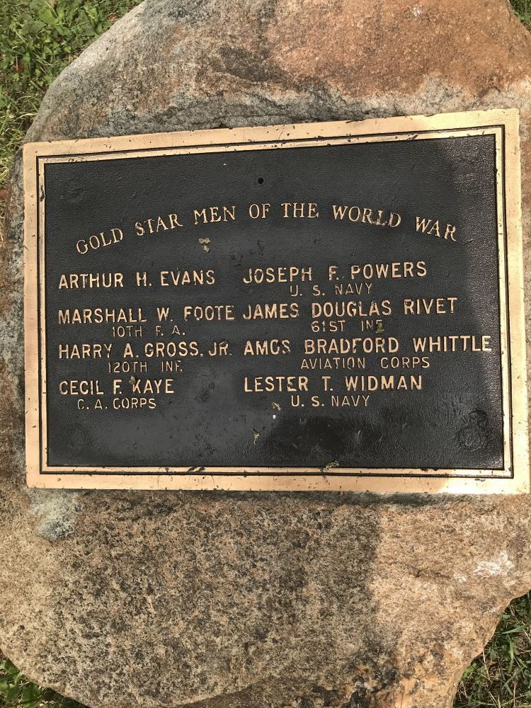 Gold Star Men of World War, Carroll  Park