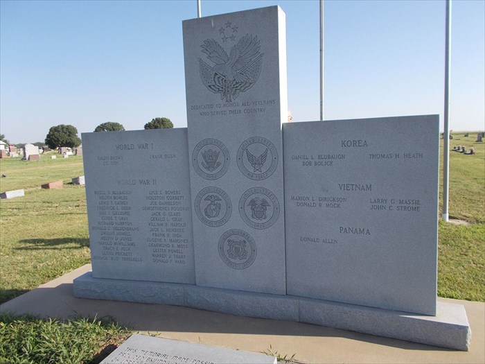 IOOF Cemetery War Memorial 