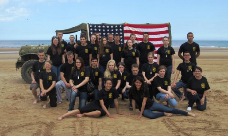 Cadets visit Normandy on 70th D-Day anniversary