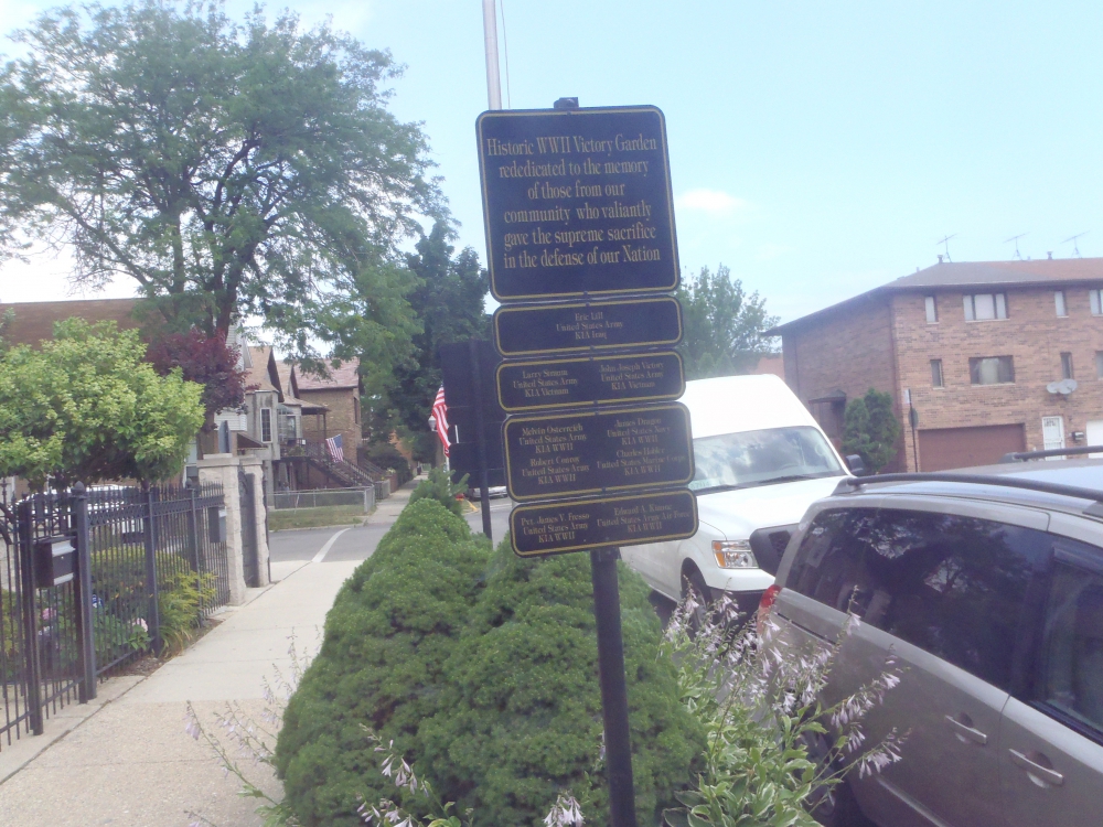Historic WWII Victory Garden Memorial