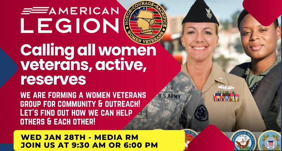 Post hoping new support group helps others recognize service of women veterans