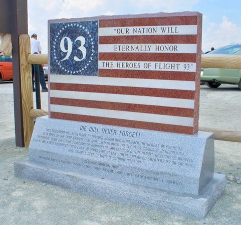 9/11 Flight 93 Flag Monument