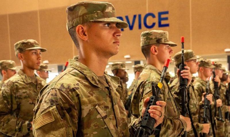 Air Force basic trainees required to carry rifle for first time in years