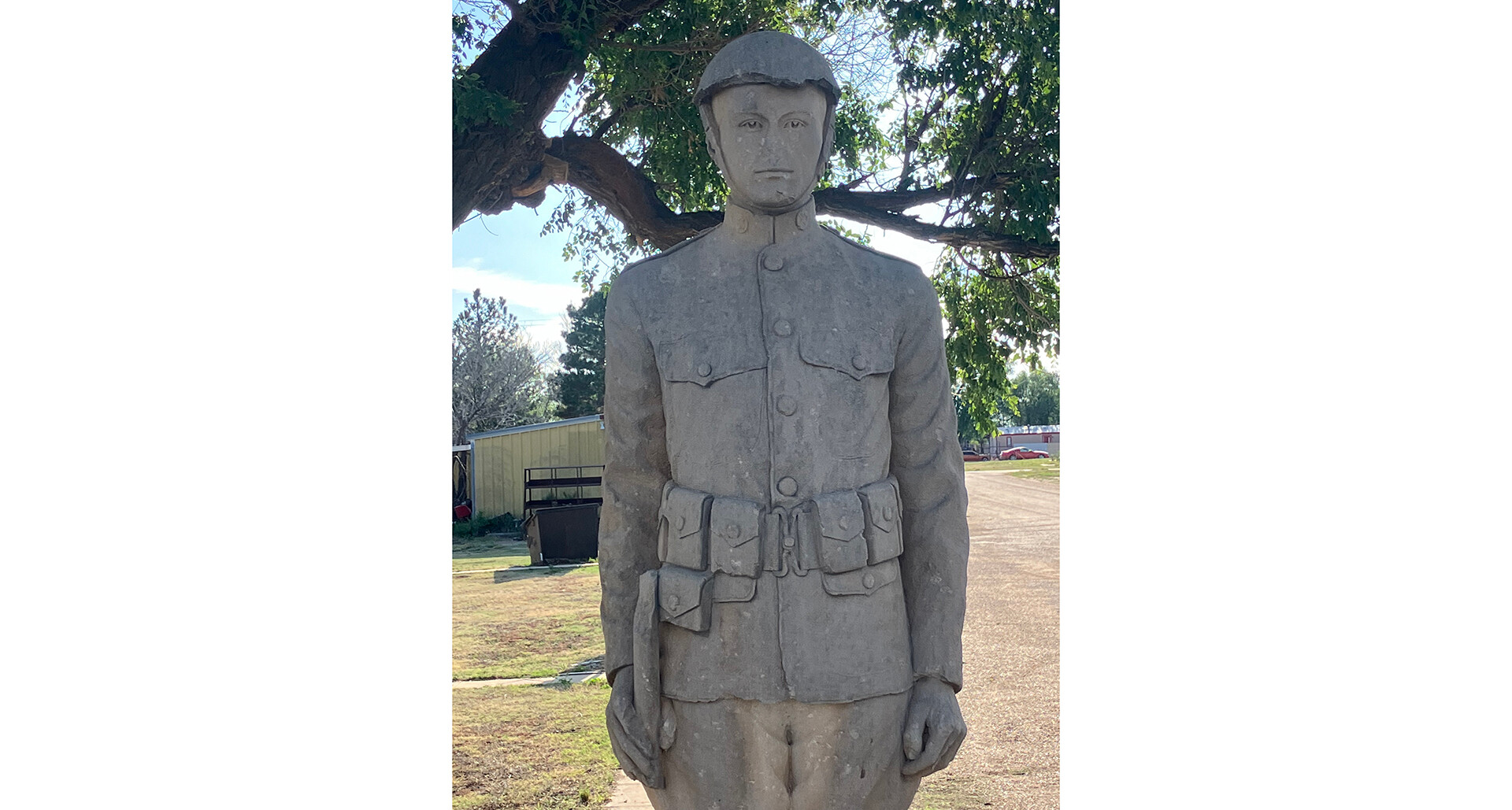 The Doughboy Statue. (Photo via Pat Howell)