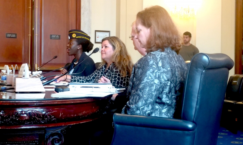 Legion testifies on pending health legislation