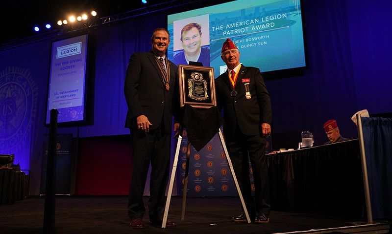 Patriot Award winner honors his father’s legacy