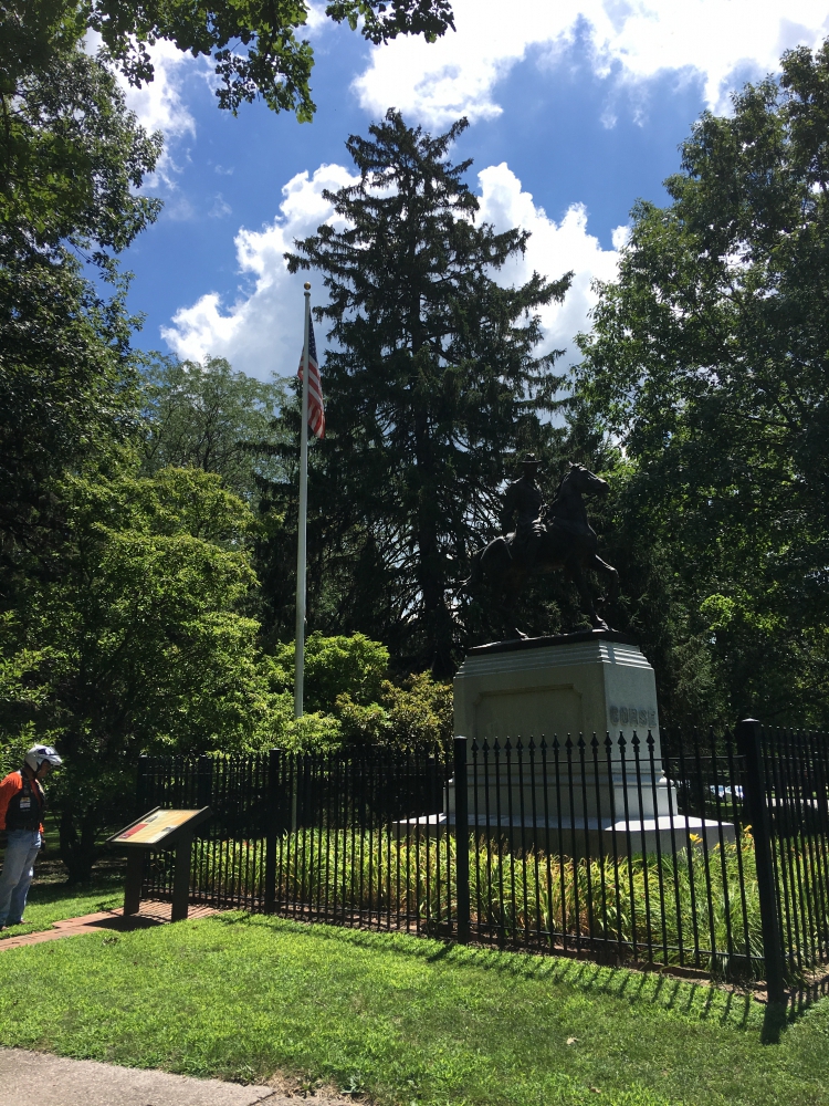 Monument to Union Major General John Murray Corse