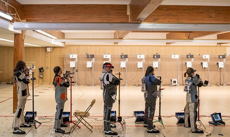 Air rifle finals set with 16 advancing