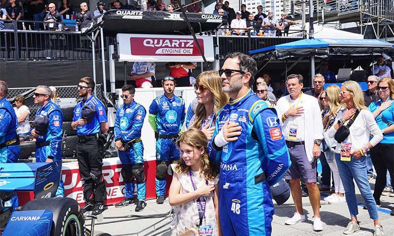 Johnson overcomes injury, tough weekend for 20th-place finish in Acura Grand Prix