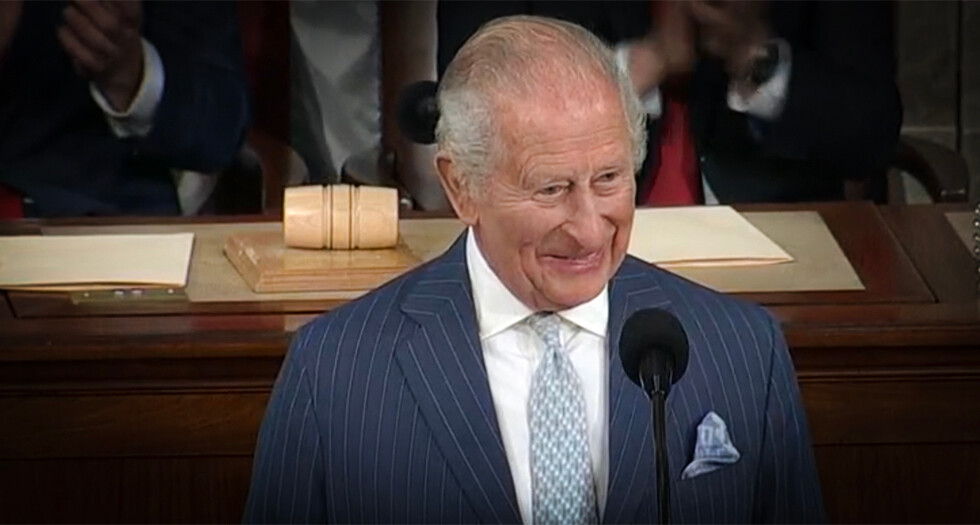 King Charles III addresses Congress on April 28.