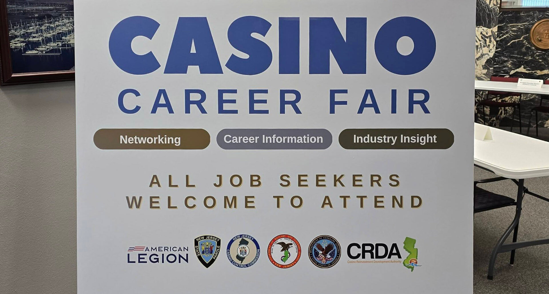 Hundreds attend New Jersey casino career fair